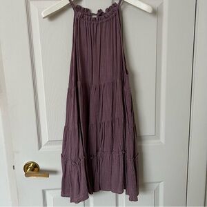 Pull&Bear Tiered Mini Dress XS